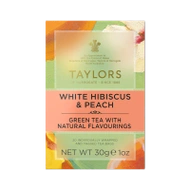 White Hibiscus & Peach from Taylors of Harrogate