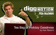 Tea Bag of Holiday Goodness from Adagio Custom Blends