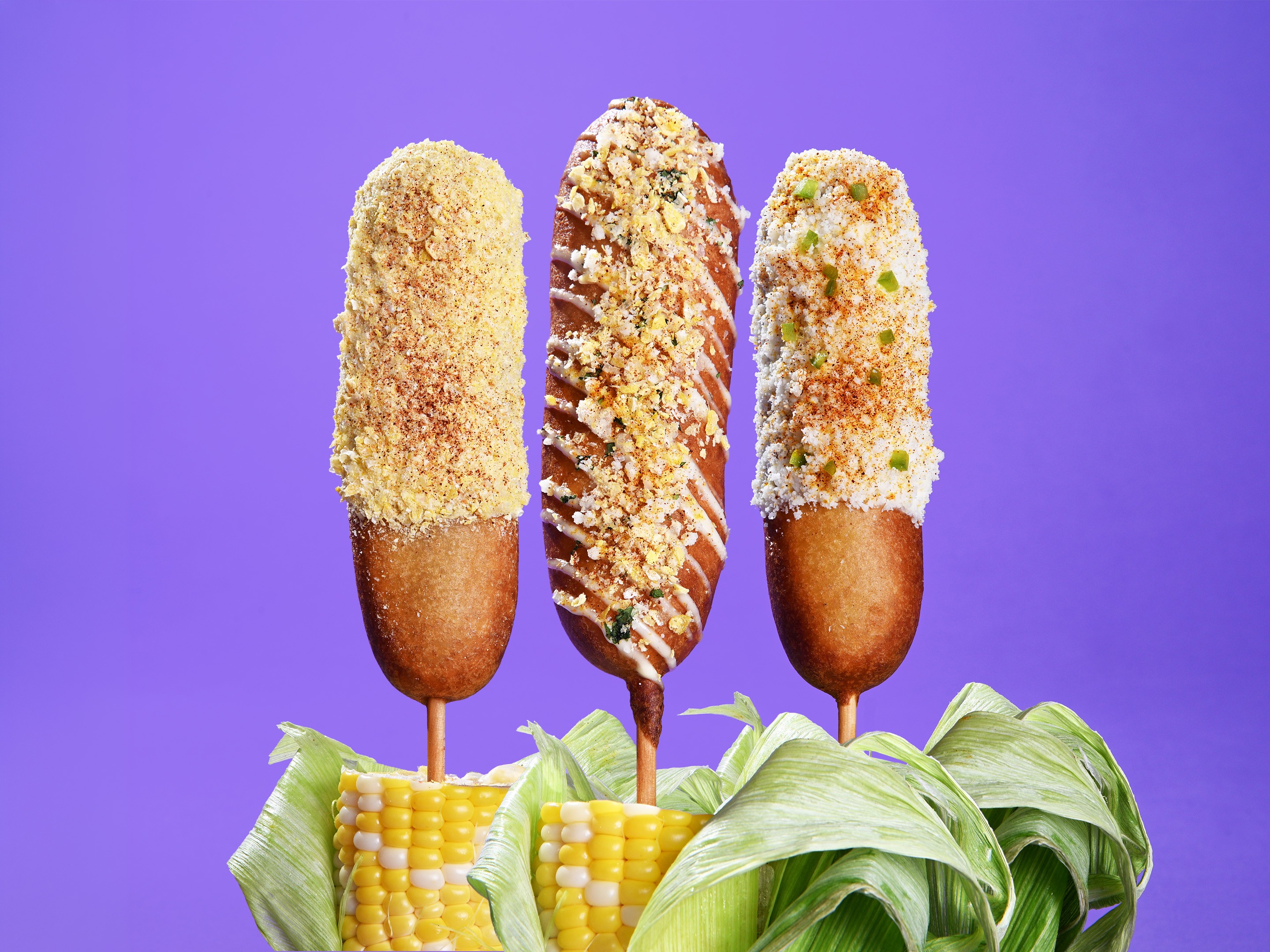 Elote Corn Dogs