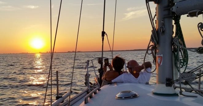 Sunset/Evening Sailboat Cruise (Bohemian Blue)