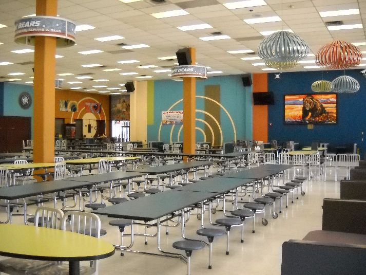 El Paso Independent School District Facilities | Bowie High School |  Cafeteria