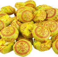 Honeysuckle Pu-er from Lao Cang Tea Factory