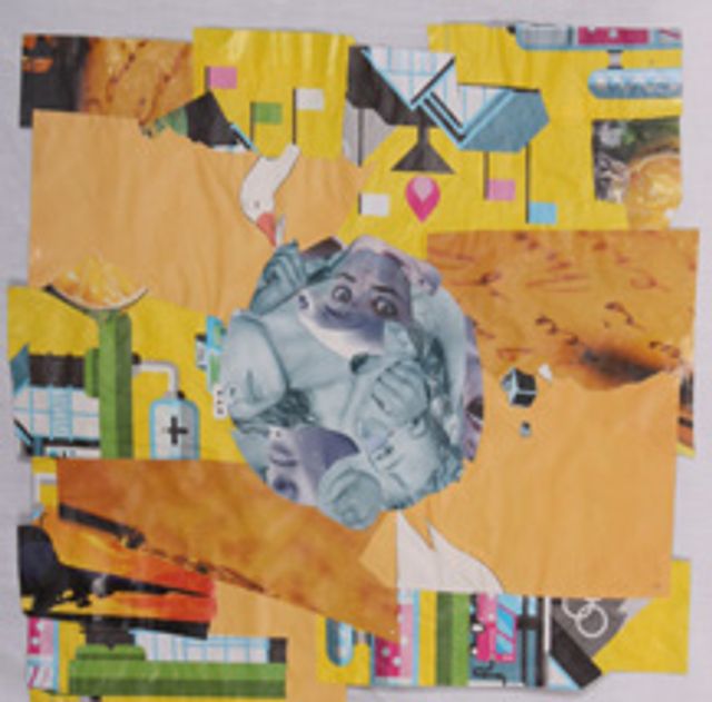 image: framed collage 20x20"