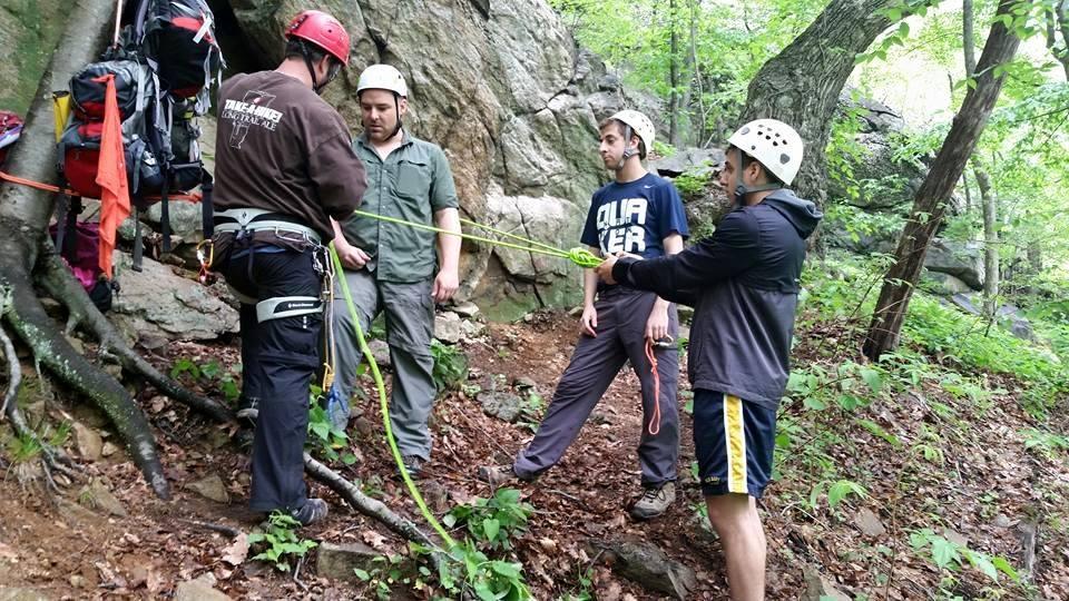 Top-Rope Anchors Course: Ralph Stover State Park, PA