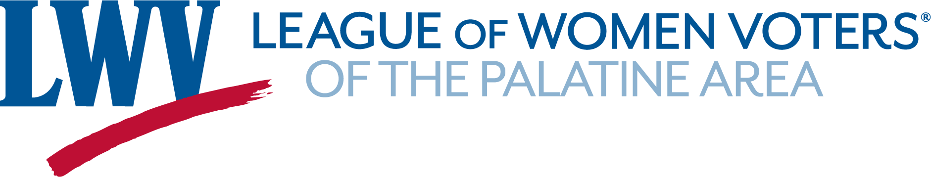 LWV Palatine Area logo