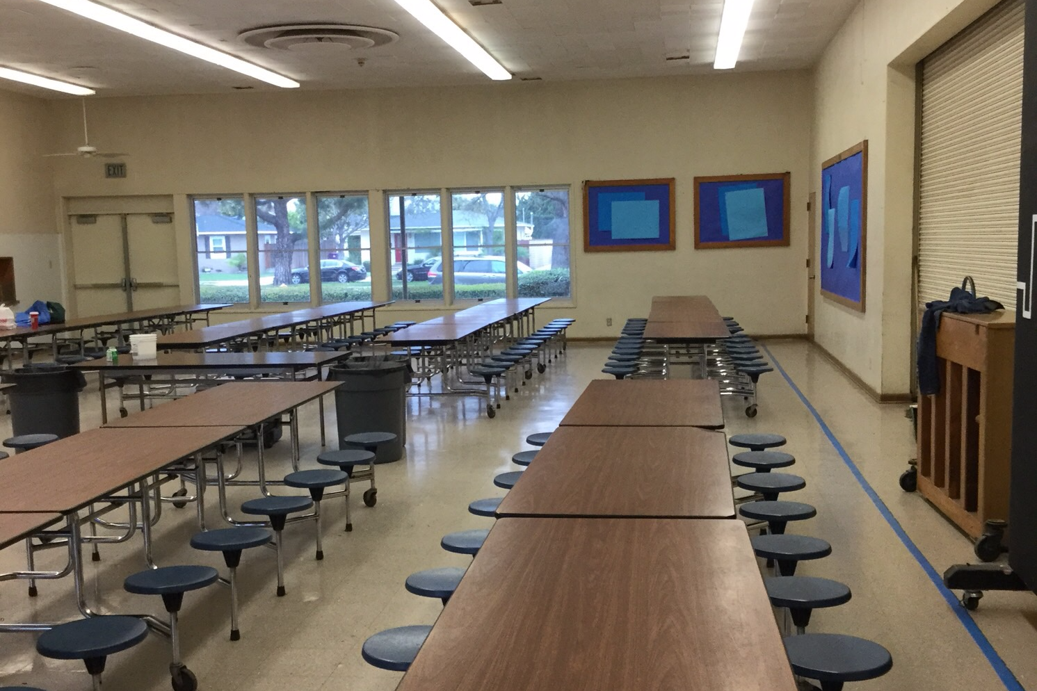 Cafeteria Dining Room