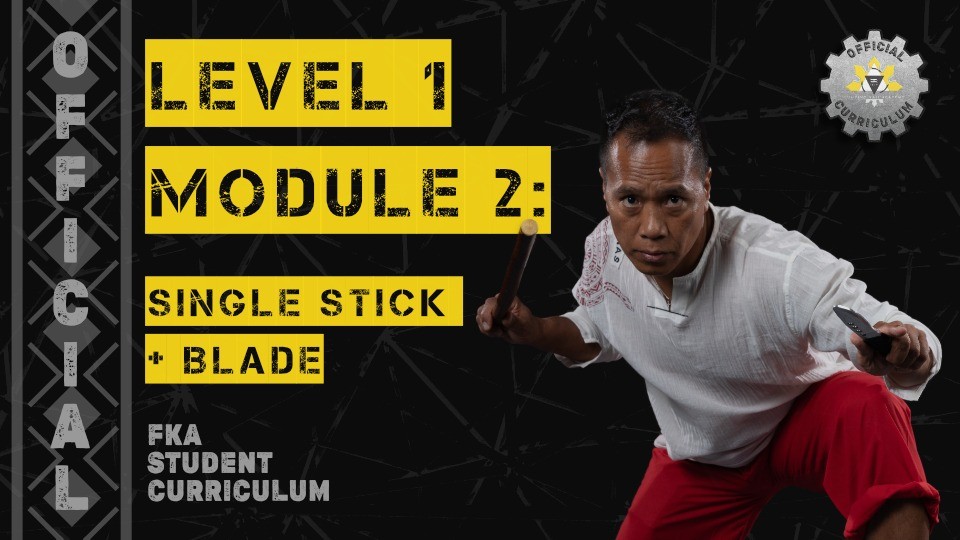Product image for Official FKA Kali Combat Level 1: Module 2 Student Curriculum