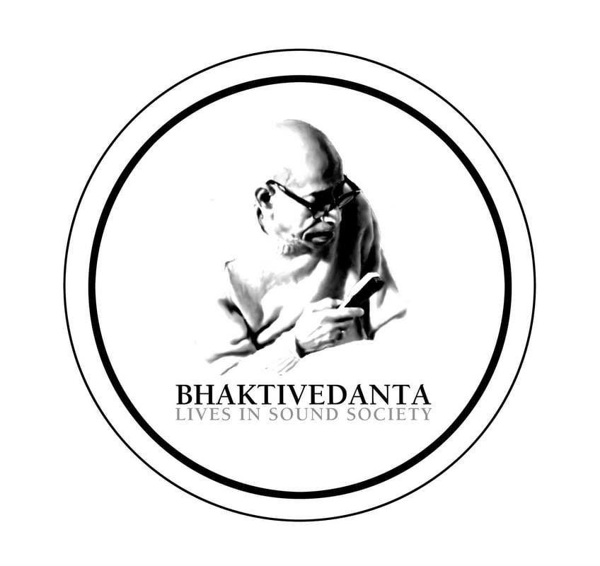 The Bhaktivedanta Lives in Sound Society logo