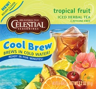 Tropical Fruit Cool Brew Iced Tea from Celestial Seasonings