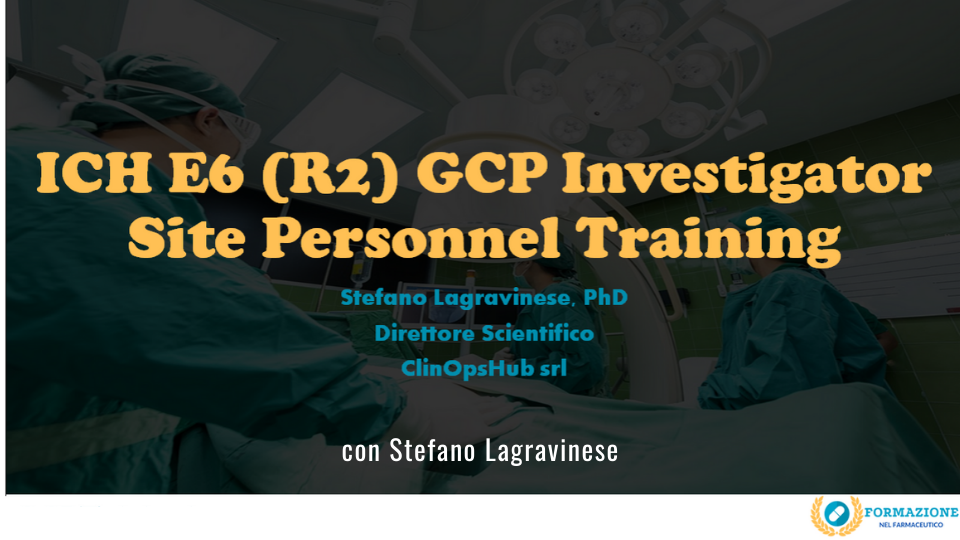 Product image for ICH E6 (R2) GCP Investigator Site Personnel Training-