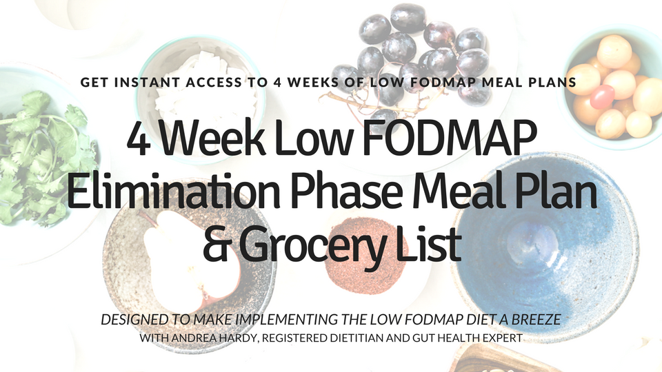 Low FODMAP Meal Plan Vault Nutrition Academy