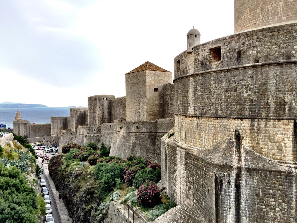 Walking the historic walls of Dubrovnik