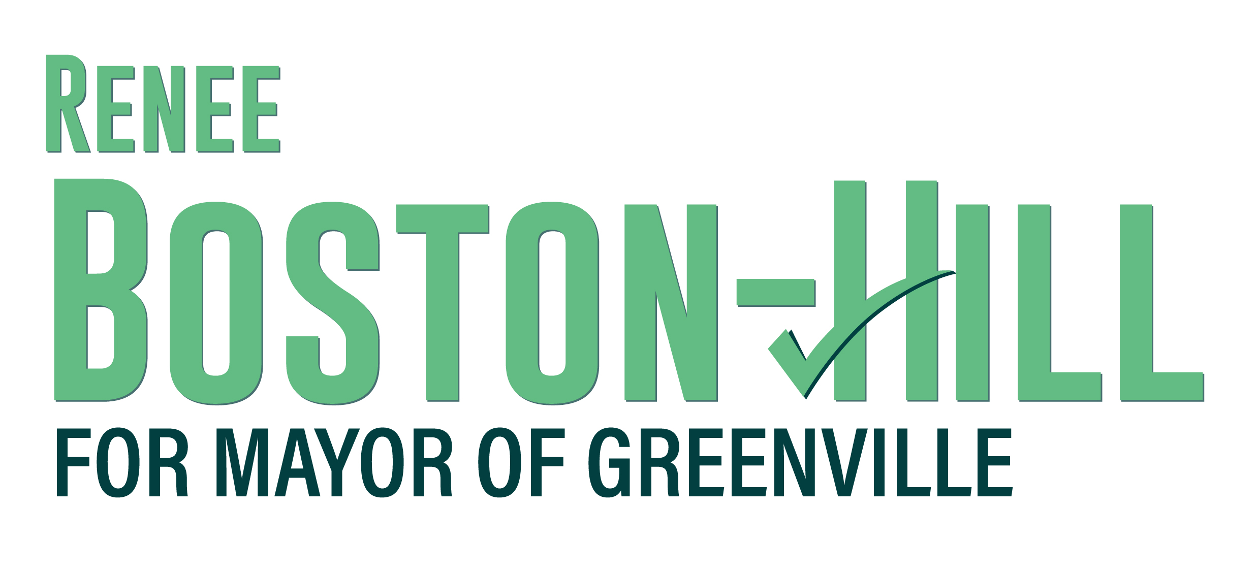 Renee Boston-Hill for Greenville Mayor logo