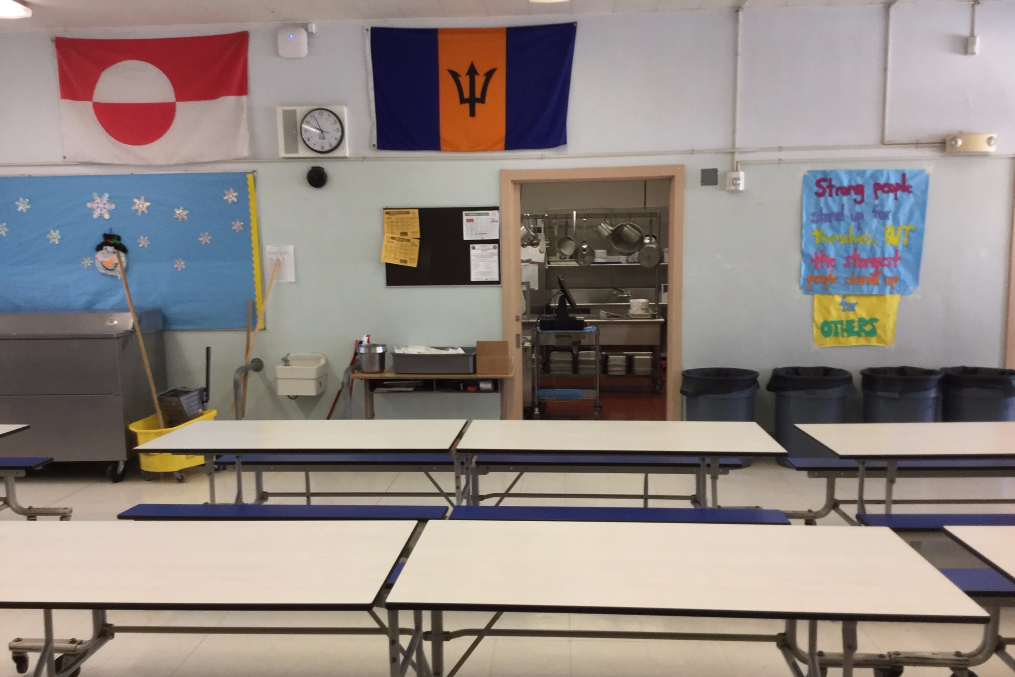 Cafeteria Dining Room