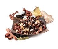 Toasted Nut Brulee Oolong & Skinny Chai Pu-erh Blend from Teavana