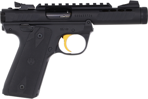 RUGER MARK IV 22/45 LITE 22LR 4.4IN BARREL 10RD BLACK 43956