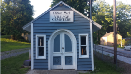 Clifton Park Village Cemetery logo