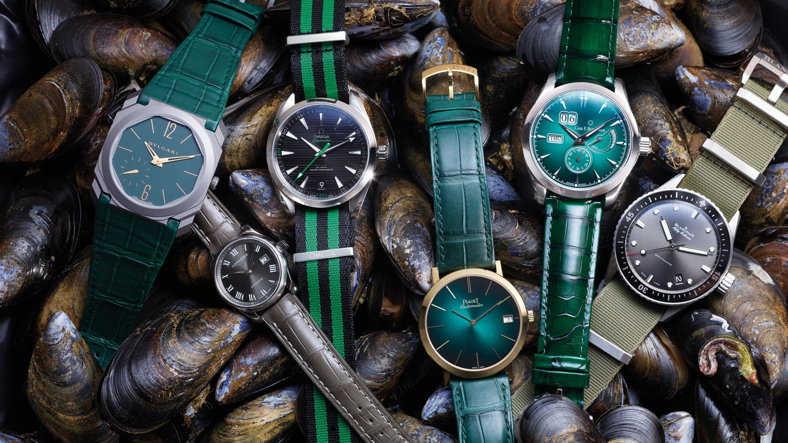 The envy-inducing green watches to wear this season