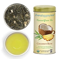 Coconut Rum Tropical Green Tea from Zhena's Gypsy Tea