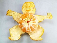 Mandarin Peel from Nature