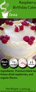 Raspberry Birthday Cake from 52teas