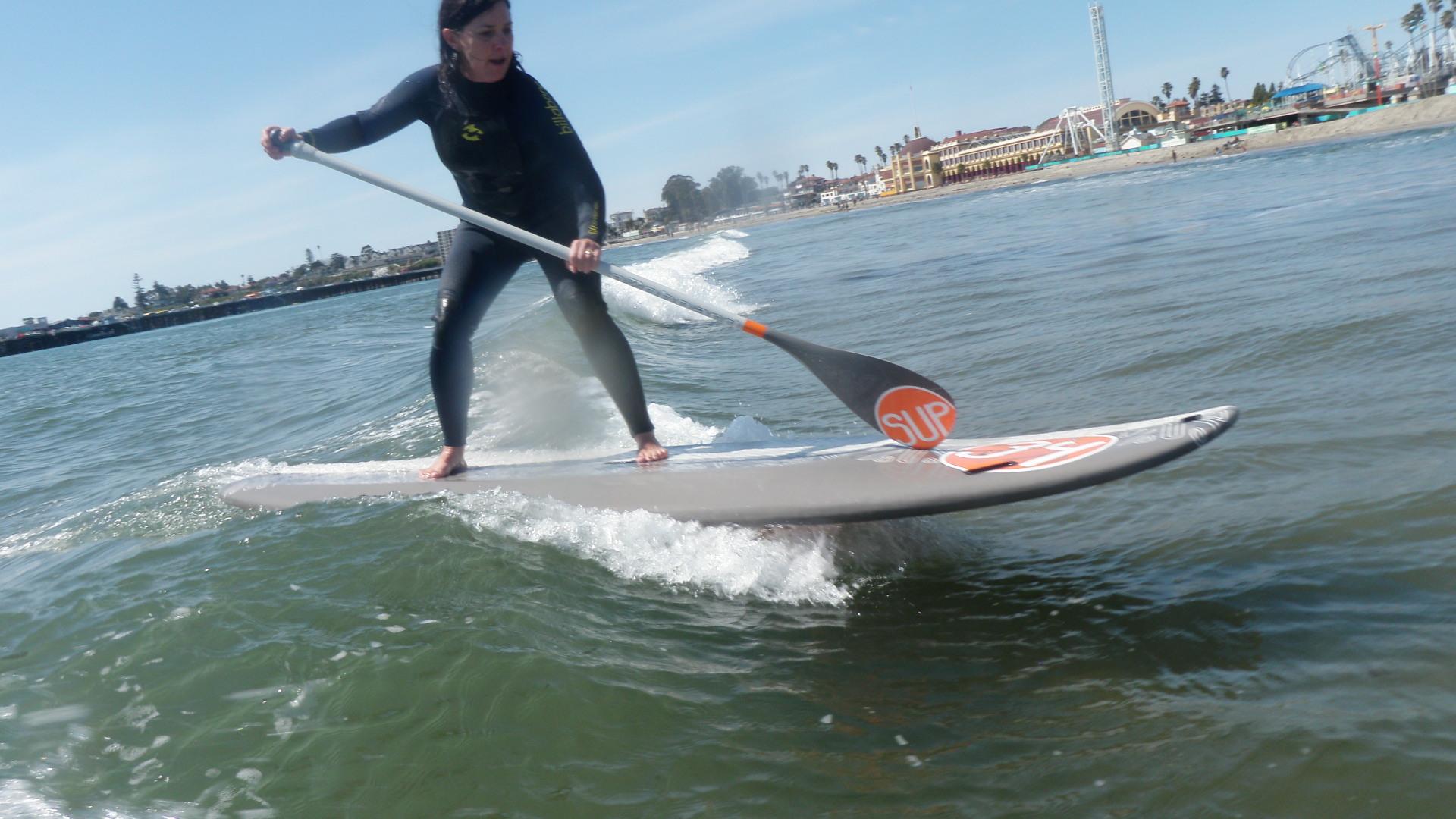 Stand Up Paddleboarding with Richard Schmidt Surf School in Santa Cruz - Santa Cruz
