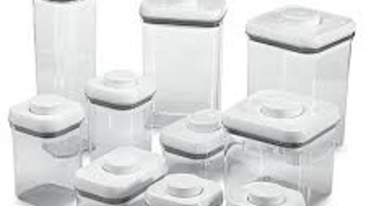 Airtight food storage containers