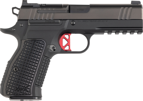 Dan W DWX COMPACT 9mm 4″ OR/Rail, Blk, 10-rd