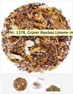 Grüner Rooibos Limone-Ingwer (Green Rooibos Lemon-Ginger) from TeaGschwendner