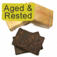 2003 Wuliang Qiao Mu Shou Puerh Brick Duo from Tea Trekker