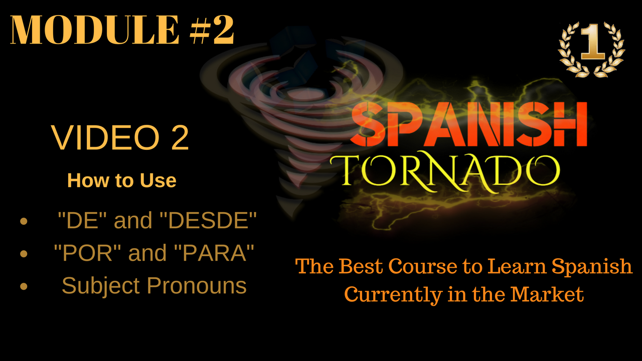 Video 5 Learn Spanish