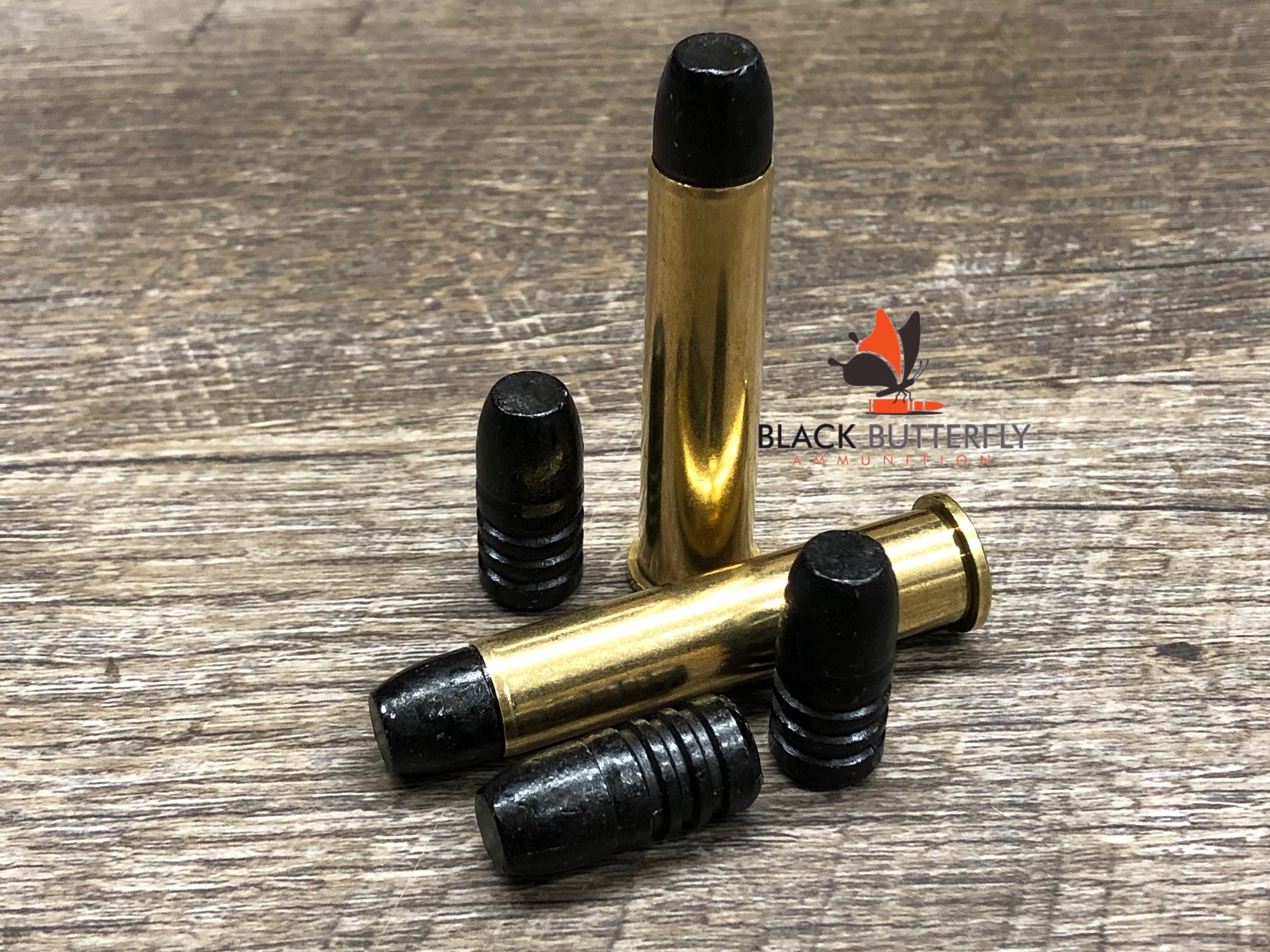 Black Butterfly Ammunition Premium 45 70 Government 405 Gr Rounds Short Bull 1250 Fps Reduced Recoil Black Butterfly Ammunition Store