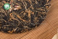 Fengqing Ancient Tree Black Tea Yunnan Dian Hong Black Tea Cake from DragonTea House