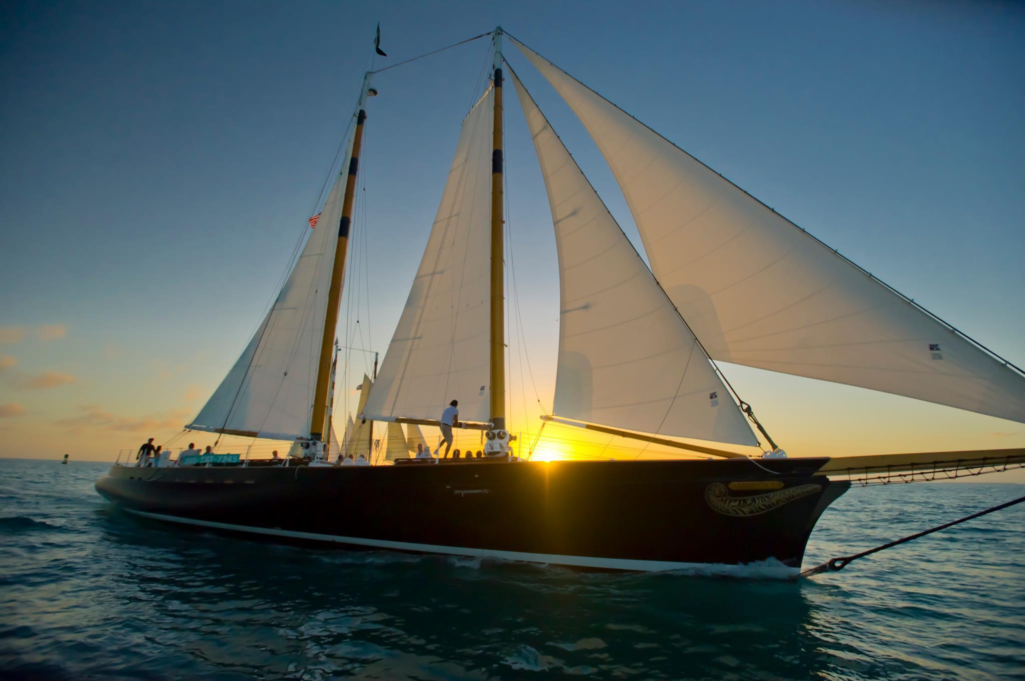Key West Champagne Sunset Sail on Schooner America 2.0 photo 1