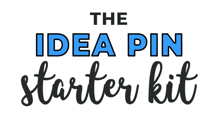 Idea Pin Starter Kit Logo