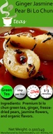 Ginger Jasmine Pear Bi Lo Chun from 52teas