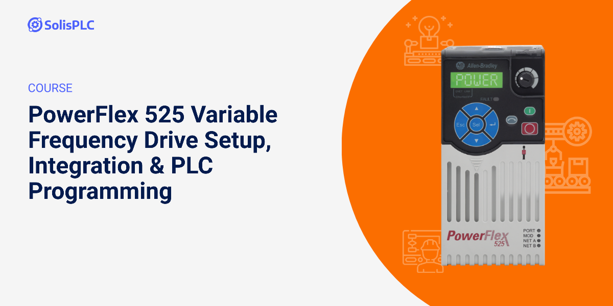 PowerFlex 525 Connecting Power & Turning On the VFD | SolisPLC
