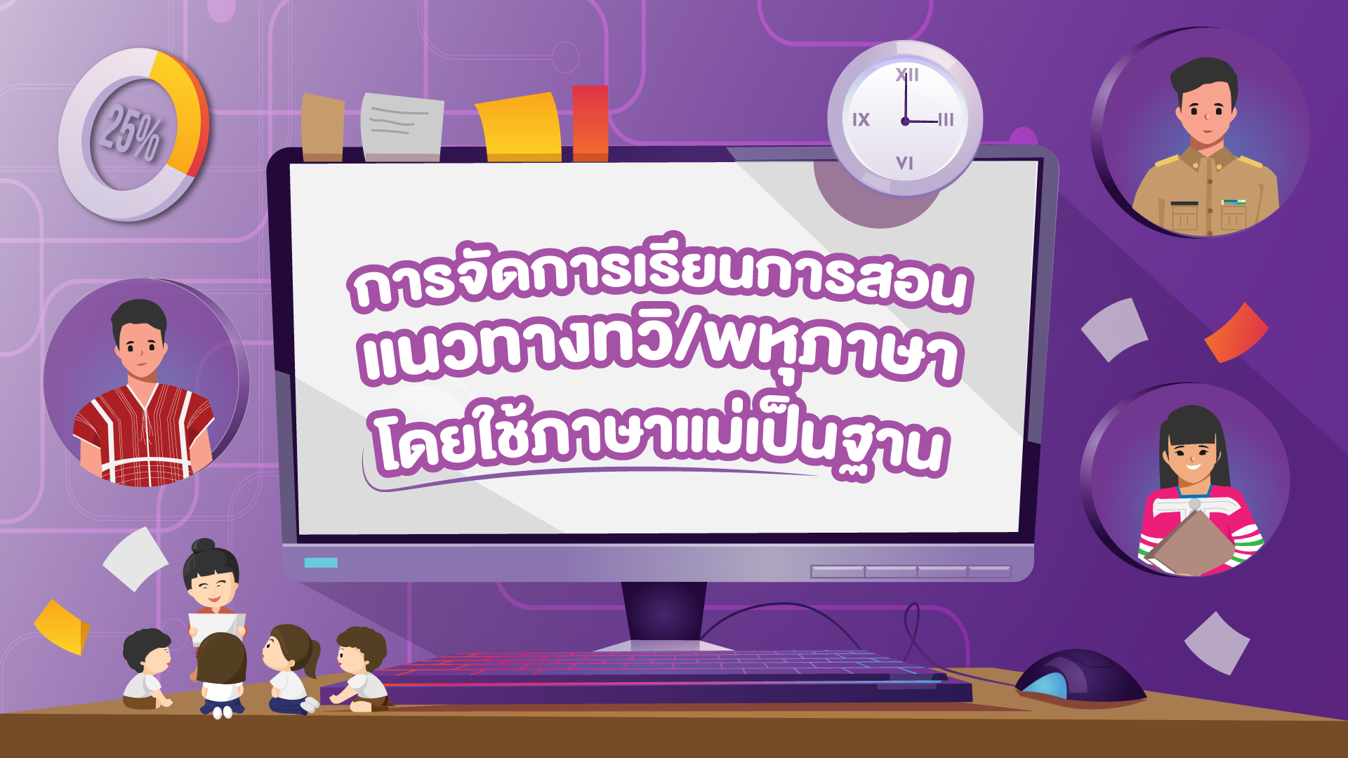 Product image for การจัดการเรียนการสอนแนวทาง ทวิ/พหุภาษา ระดับอนุบาล 2