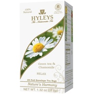 RELAX | Green Tea & Chamomile | Tea Bags from HYLEYS