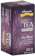 Just Tea Decaffeinated Chai Black from Wegmans