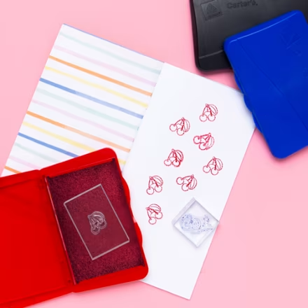 Foam PadsEconomical and re-inkable with Carter's stamp pad inkers.