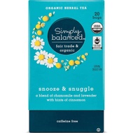 Snooze & Snuggle Organic Herbal Tea from Simply Balanced