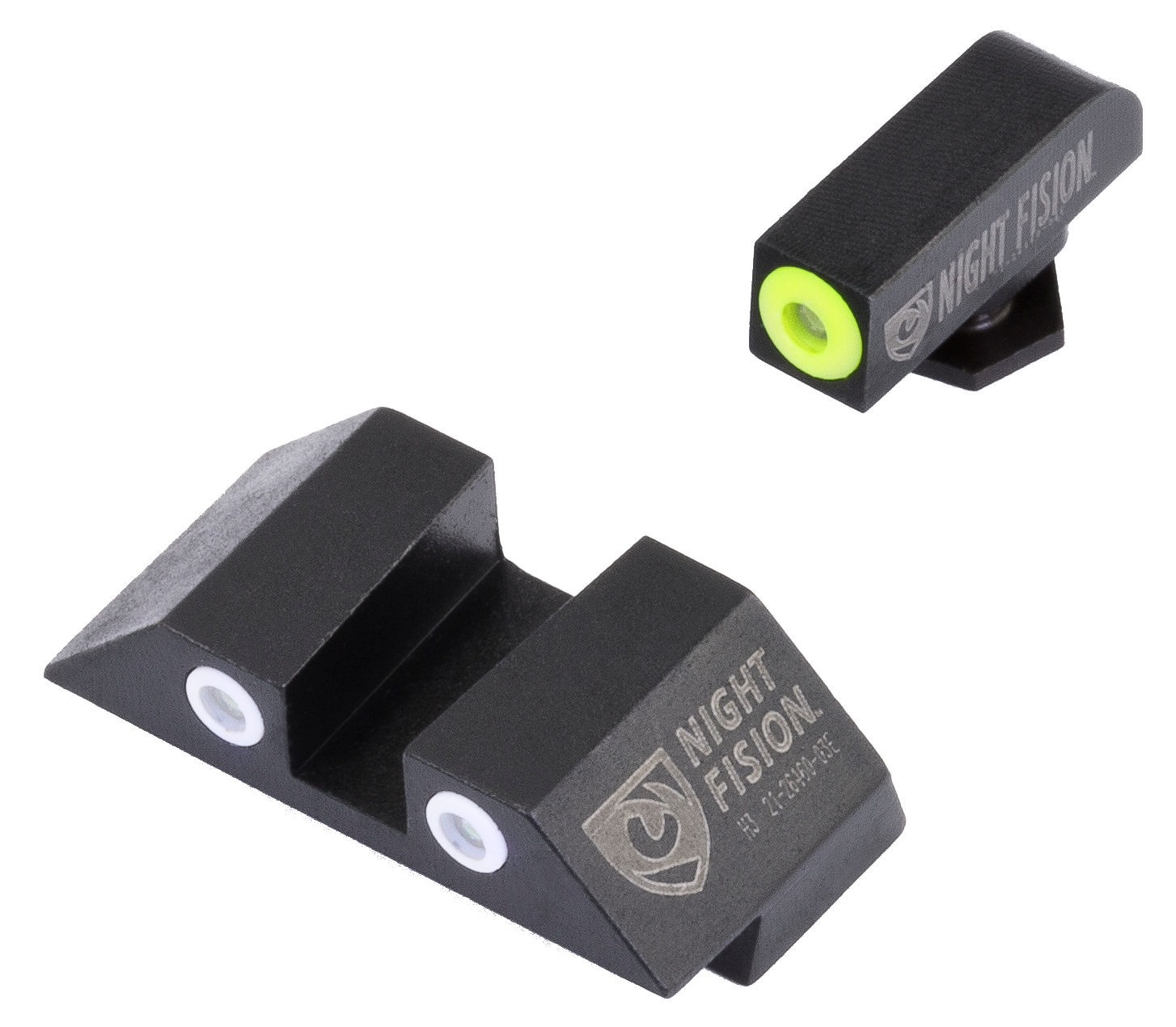 Night Sight Set Square GLK-001-003-YGWG | Weston Arms Shooting Sports ...