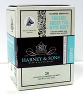Organic Green Tea with Mint from Harney & Sons