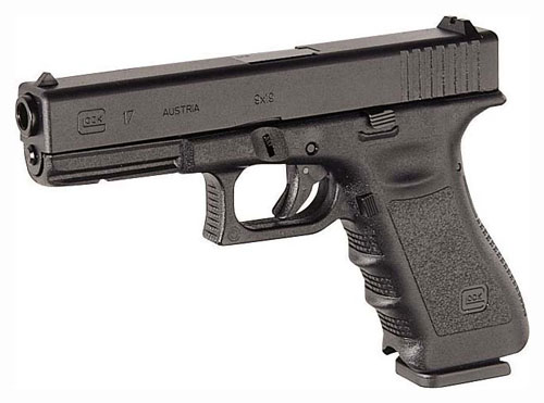 Glock UI1750203 G17 4.48″ 17+1 FS Black Interchangeable Backstrap Grip Black