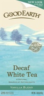 Decaf White from Good Earth Teas