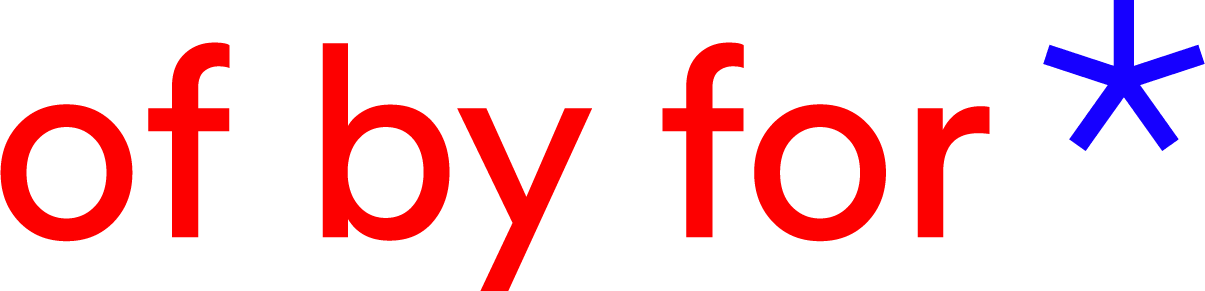 OF BY FOR logo