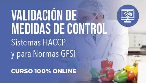 Product image for Validación de medidas de control de inocuidad de los alimentos