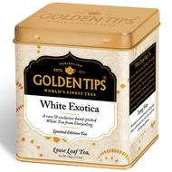 White Exotica Full Leaf Tea Tin Can By Golden Tips Tea from Golden Tips Tea