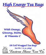 High Energy from Eastern Shore Tea Company